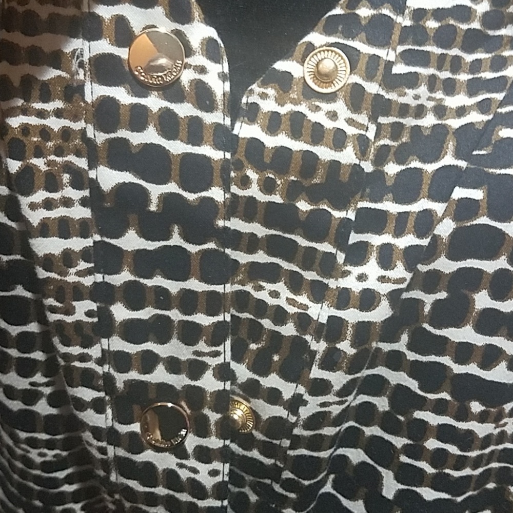Calvin Klein Animal Print Plus size dress - Picture 7 of 8